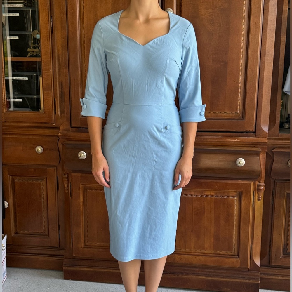 MUXXN Classic Blue Women's Dress NWT